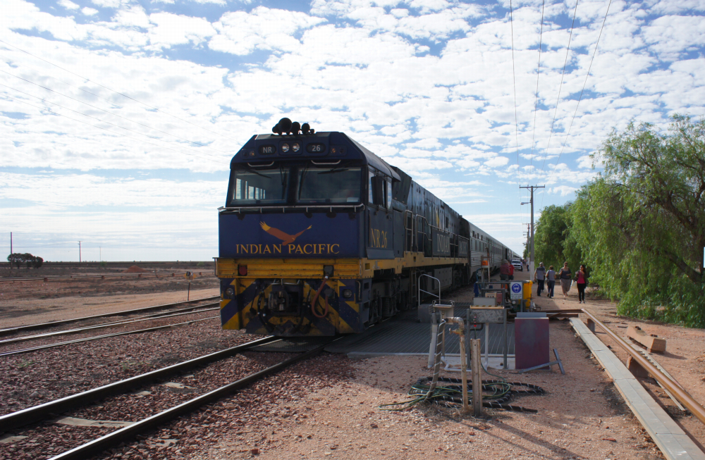 Indian Pacific train Australia